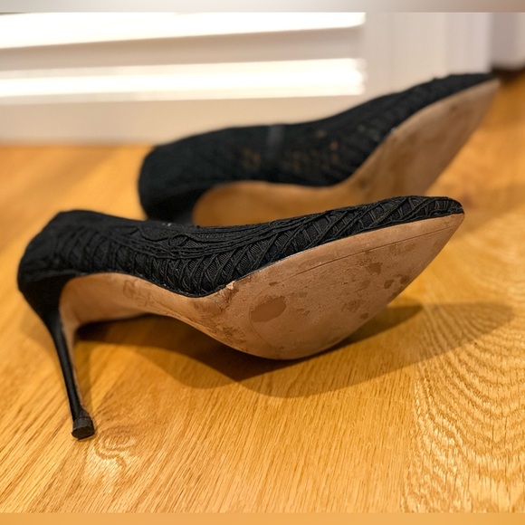 Vince Camuto Lace Texture Heels - Picture 5 of 6